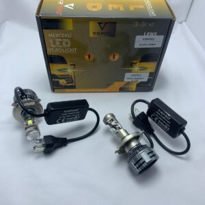 Vr Pro H4 Mega Mercekli Led Far Ampülü 22 Bin Lümen 75w